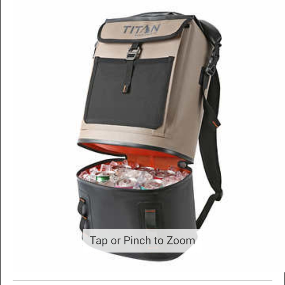 Titan Deep Freeze 24-can High Performance, Waterproof Backpack Cooler - Picture 4 of 6